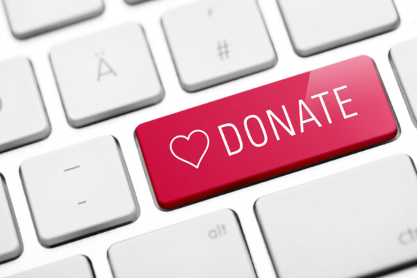 Online,Donate,Key,On,Keyboard