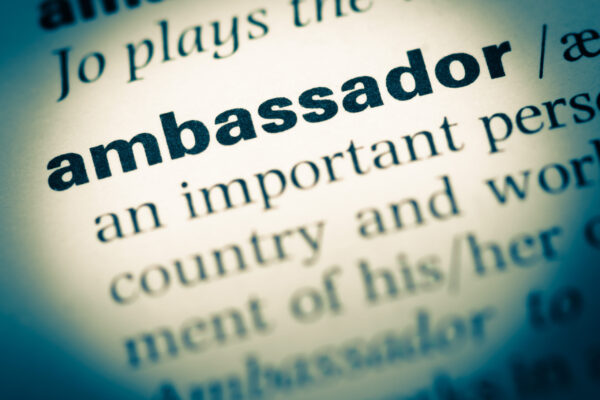 Close,Up,Of,Old,English,Dictionary,Page,With,Word,Ambassador