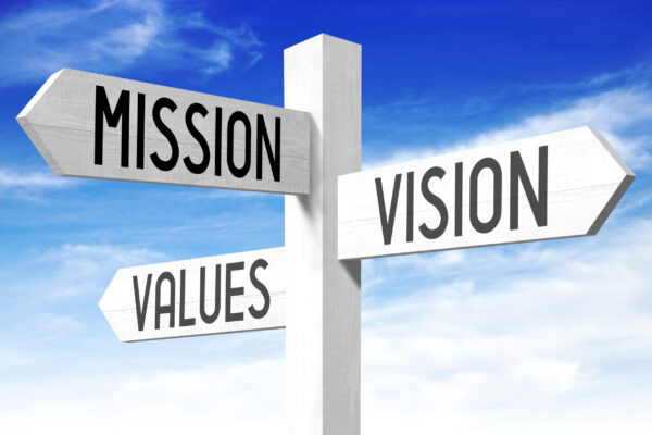 Mission,,Vision,,Values,-,Signpost